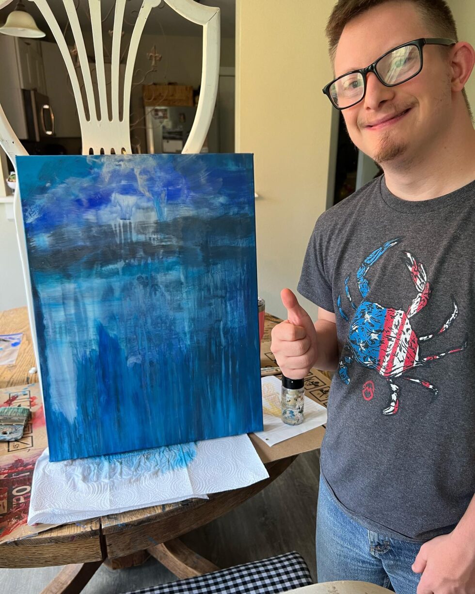 Andy Painting No Limits Ranch